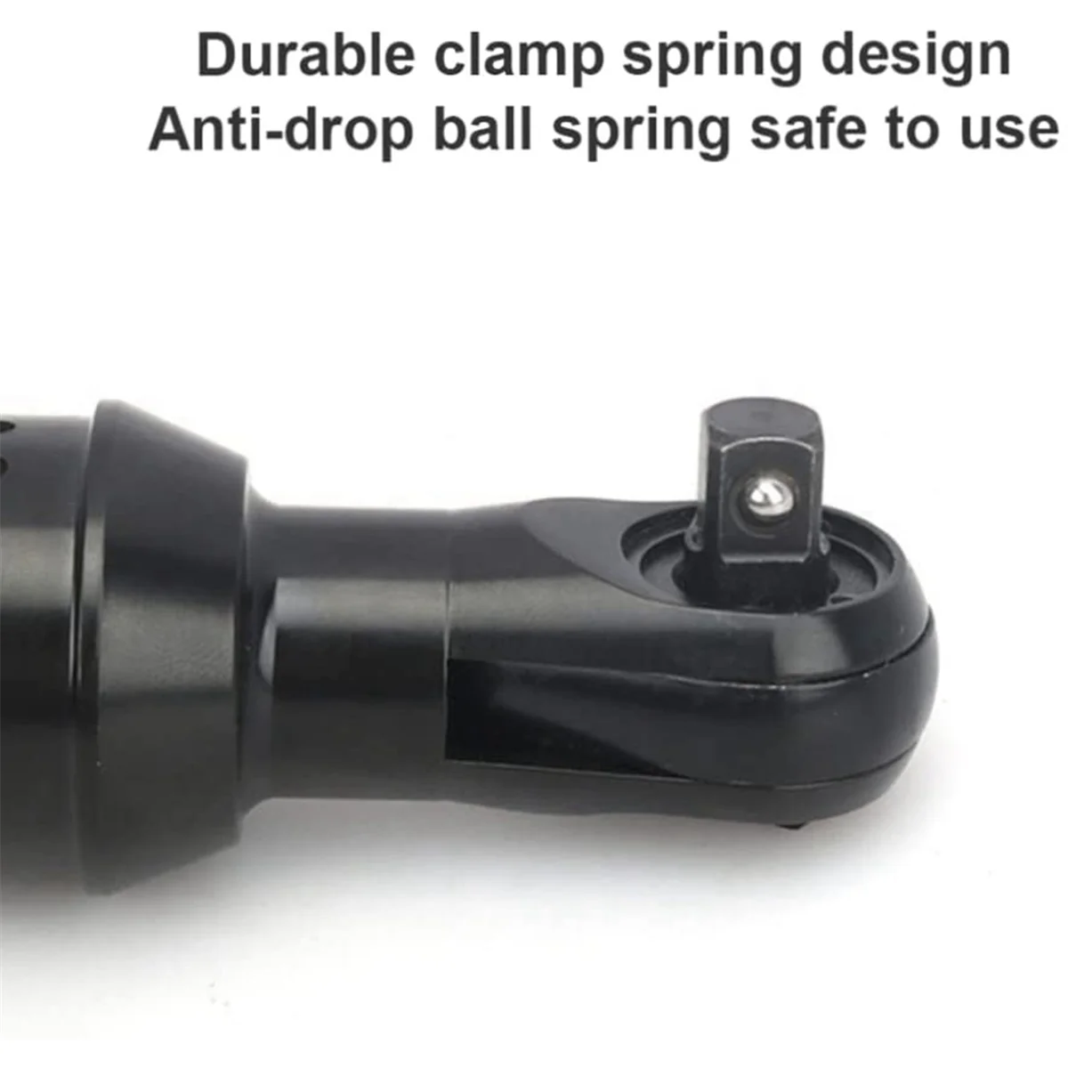 Головка ключа с храповым механизмом, квадратный привод 3/8 дюйма, 10 мм, сверхмощный электрический беспроводной ключ с храповым механизмом, инструмент промышленного класса