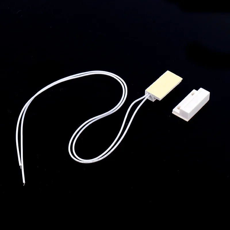 1pc MC-38 Wired Door Window Sensor MC38 Magnetic Switch normally Closed NC for our Home gsm pstn Wire Alarm System