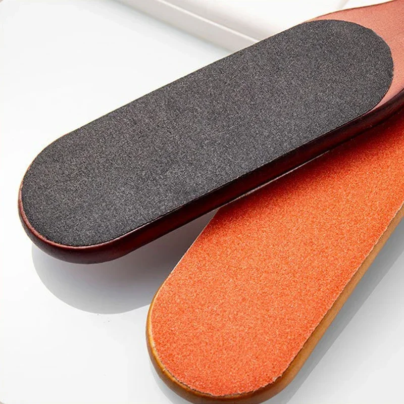 1PCS Professionele Pedicure Rasp Tool voor Dode Huid Crack Hakken Pedicure Houten Voet Bestand Rasp Eelt Remover Voet scrubber Zorg