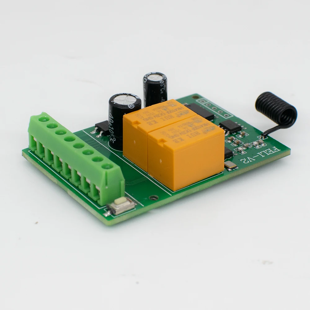 

10 шт. модулей приемников для гаражных ворот LIFE, 7-32В, совместимые с LIFE FIDO2, VIP2, VIP4, STAR2, BRAVO4, 433,92 МГц, 2-канальное реле