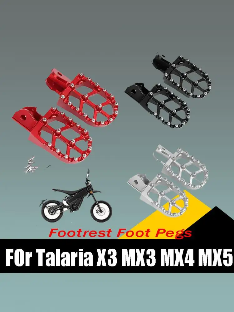 AliExpress S2R Motorcycle Accessories Footrest Foot Pegs Foot Rests Foot Pedals Footpegs Electric Bike Parts For Talaria X3 MX3 MX4 MX5 MX