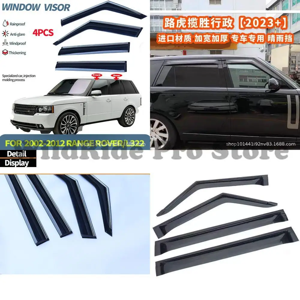 

1 set For RANGE ROVER L322 L405 Window Visor Suitable for Range Rover Executive Edition Rain Guard