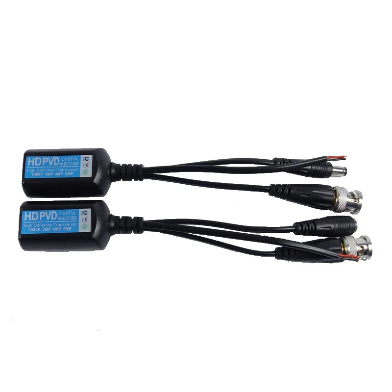 

ESCAM 215PVD 200M Range For HD CVI/AHD/TVI Twisted BNC CCTV Passive Transceivers Cat5 CCTV UTP Video Balun IPC For 2MP 3MP 4MP