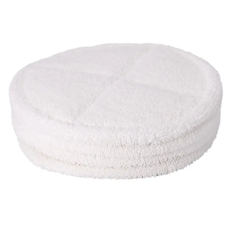 ABMI-4 Pack Soft Contact Mop Pads Replacement For Bissell Spinwave 2039A 2124 Powered Hard Floor Mop,