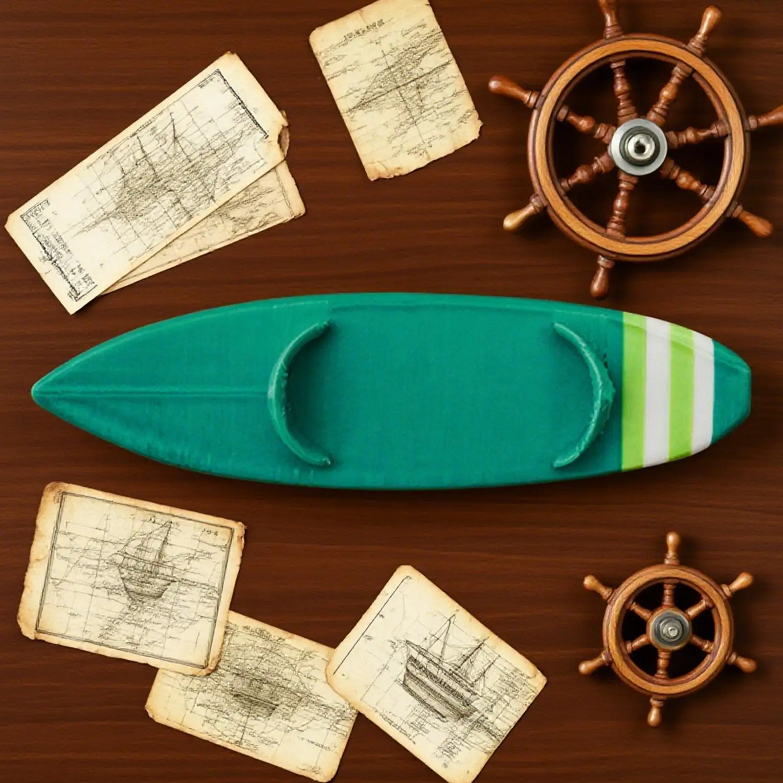 Planche de surf à doigts, 6 pièces, petite planche de surf à collectionner pour enfants et adolescents, bureaux d'équitation en voiture, décor de fenêtre de plage