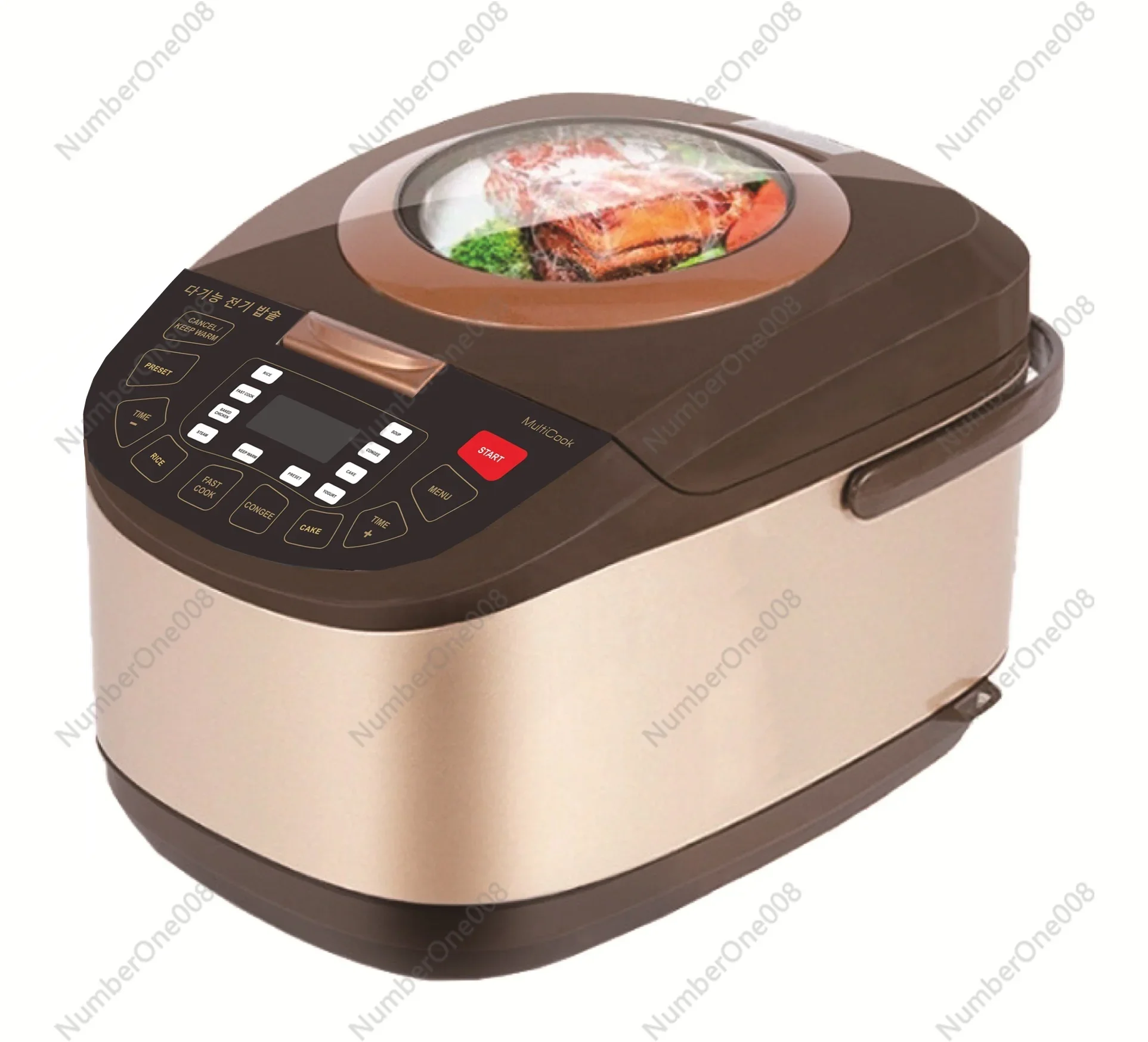 

5L Smart Multifunctional Automatic Electric Rice Cooker, Digital & Insulated, Intelligent Electric Rice Pot