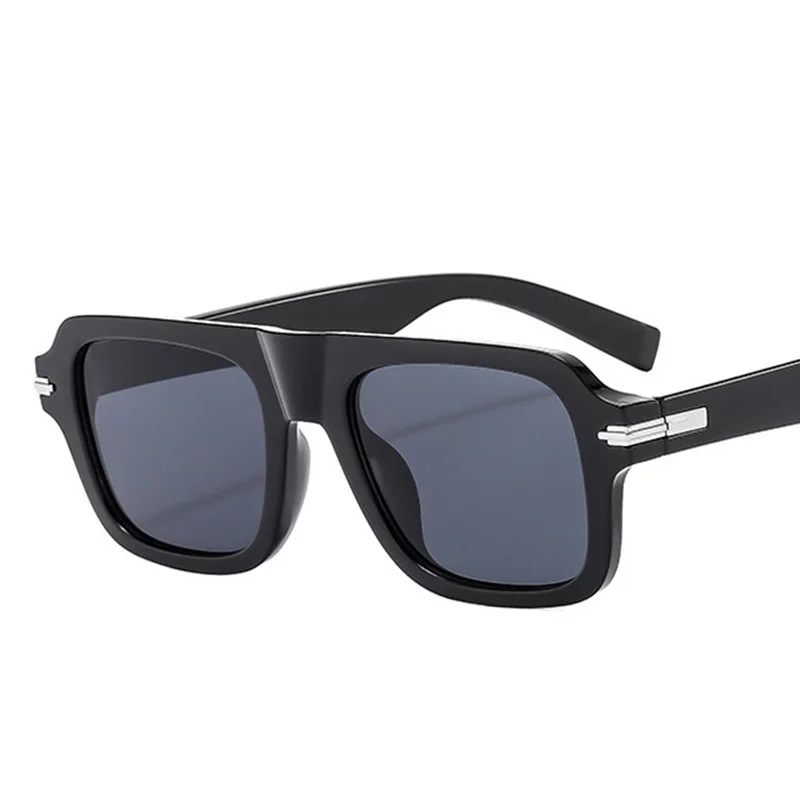 Fashion Square Sunglasses For Men Classic Pilot Oversized Sun Glasses Male Brand Designer Big Eyewear UV400 image 2