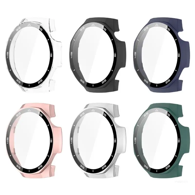 

46mm Watch Cover Multifunction Protective Case Smartwatch Hard Case for Watch GT5 Dropship