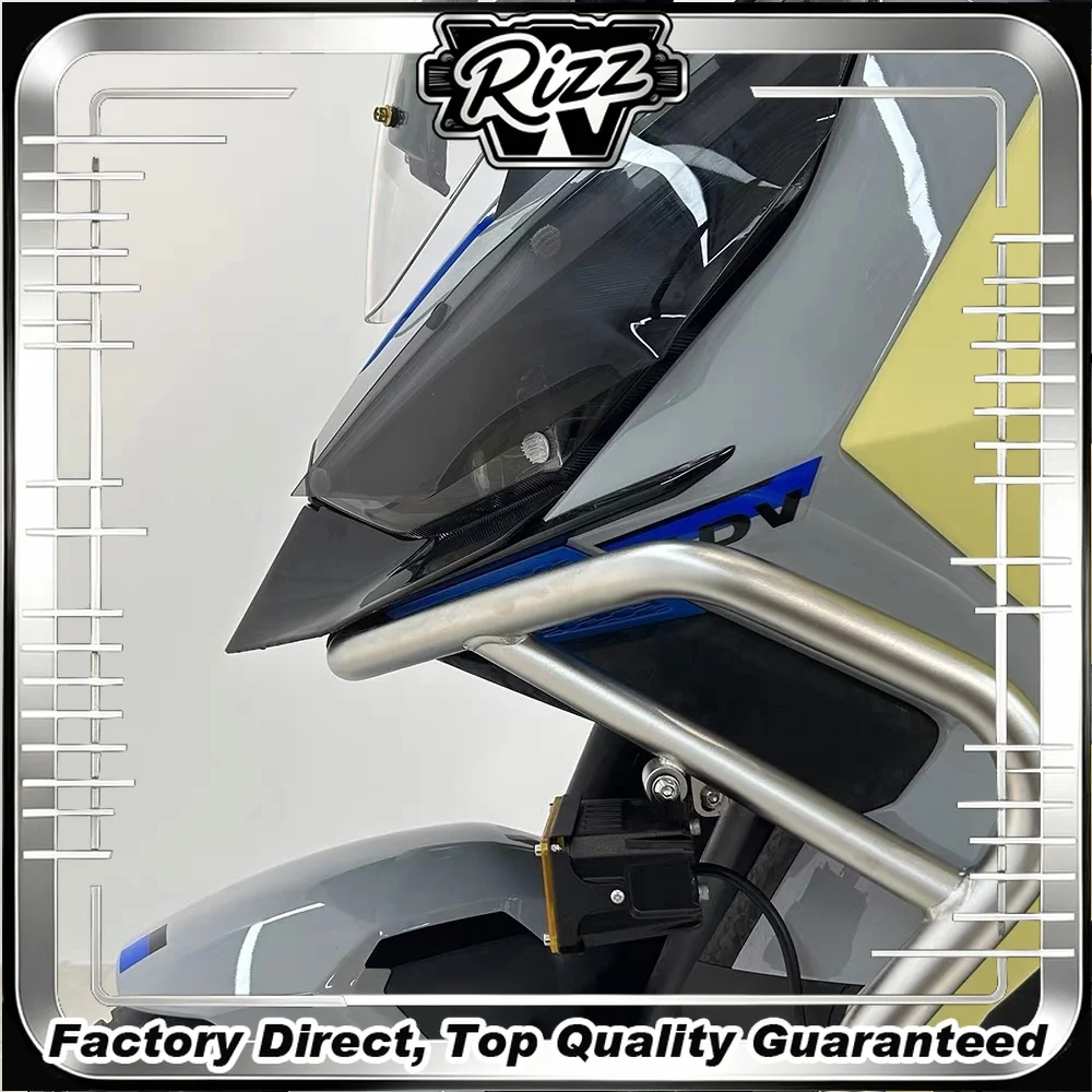 FOR ZONTES 2024-2026 368G Racing Front Beak Wind Stabilizer Lip Thickened ABS Blade Lower Chin Spoiler Exclusive Specific Models