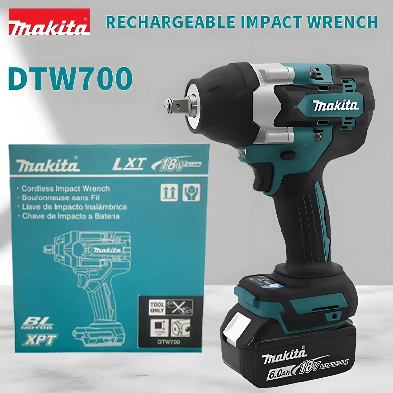 

Impact wrench DTW70018V electric tool Japanese Makita brushless 1000N.m high torque 1/2 auto repair air cannon
