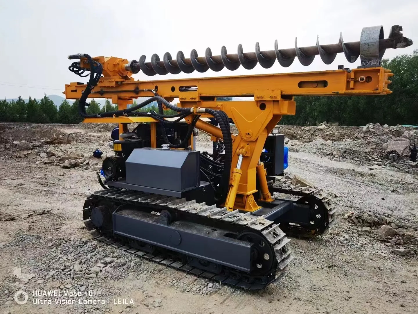 Multi-function Solar Pile Driver Drilling Pile Driver Photovoltaic Pile Driver for Solar Farm