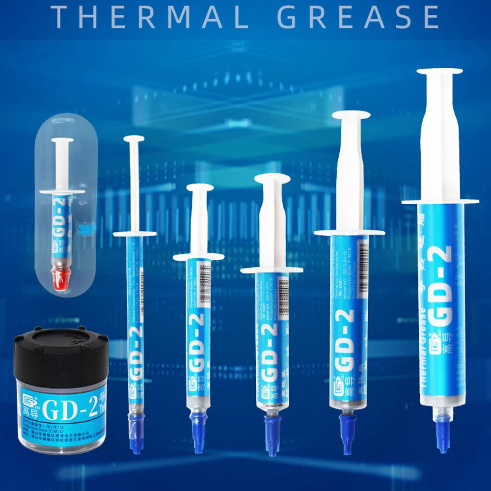 Wärmeleitendes Fett Silikon-Wärmeleitpaste 7 g 15 g 30 g GD900 GD-2 Kühlkörper-Wärmeleitpaste für PC/CPU/GPU/LED/VGA – Detail 1