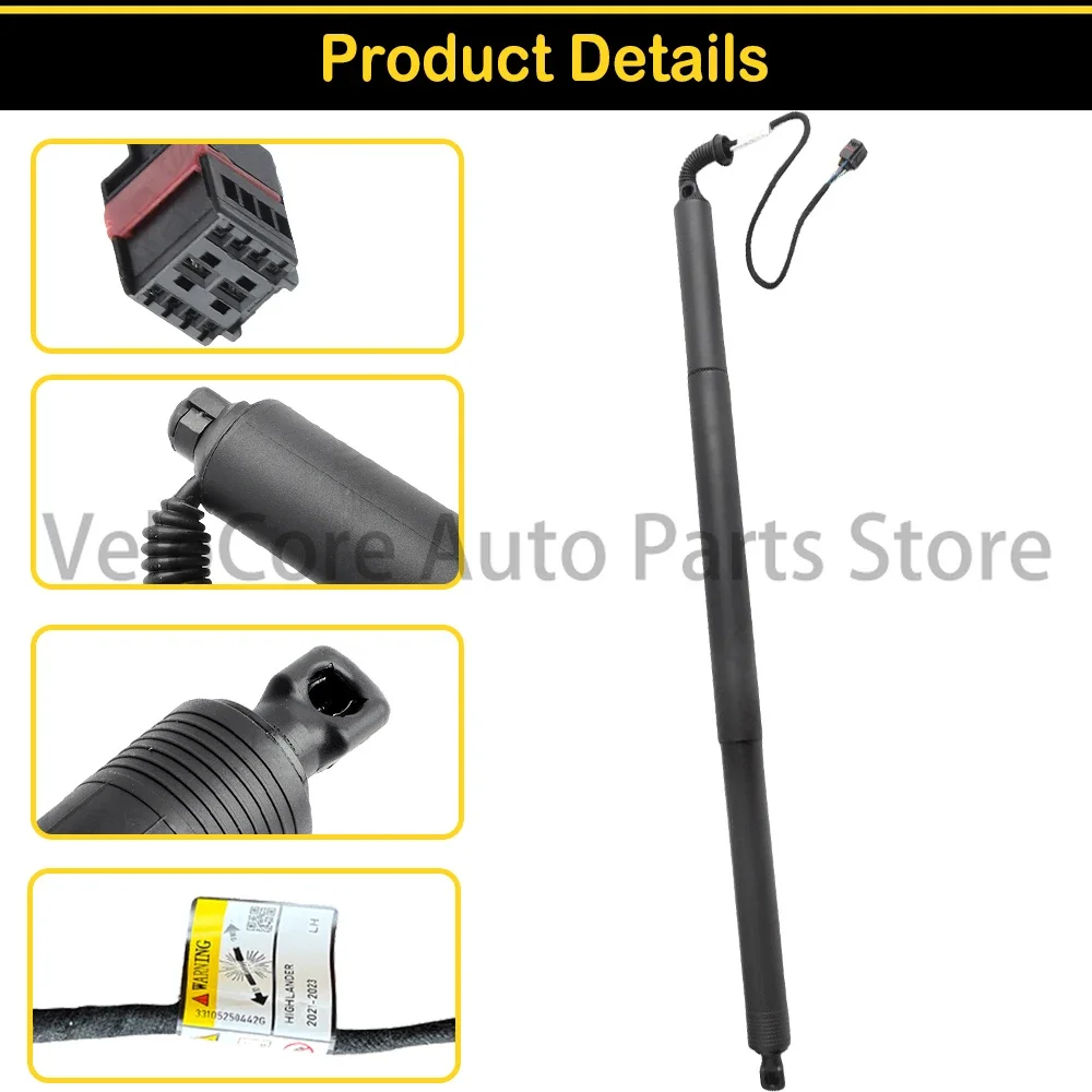 1pc Long-Lasting Electric Tailgate Gas Strut for VW Multivan T7 2021+, OEM-Grade Lift Support 7T0827851C