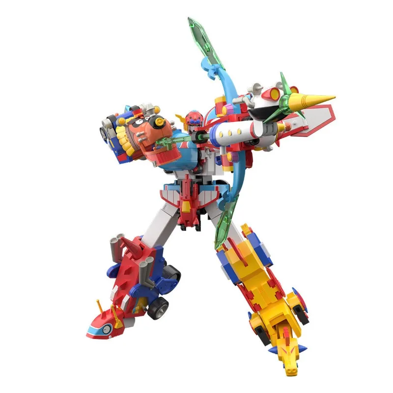 Bandai Echt Shokugan SMP TIME BOKAN ROBOT Tijd Schip Combineer Zoon van de Draak Anime Action Figure Model Speelgoed Gift Kinderen