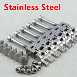 ăMade in Japană High Quality (6/7 Strings) Guitar Bridge Steel Saddle for FR Tremolo System Bridge