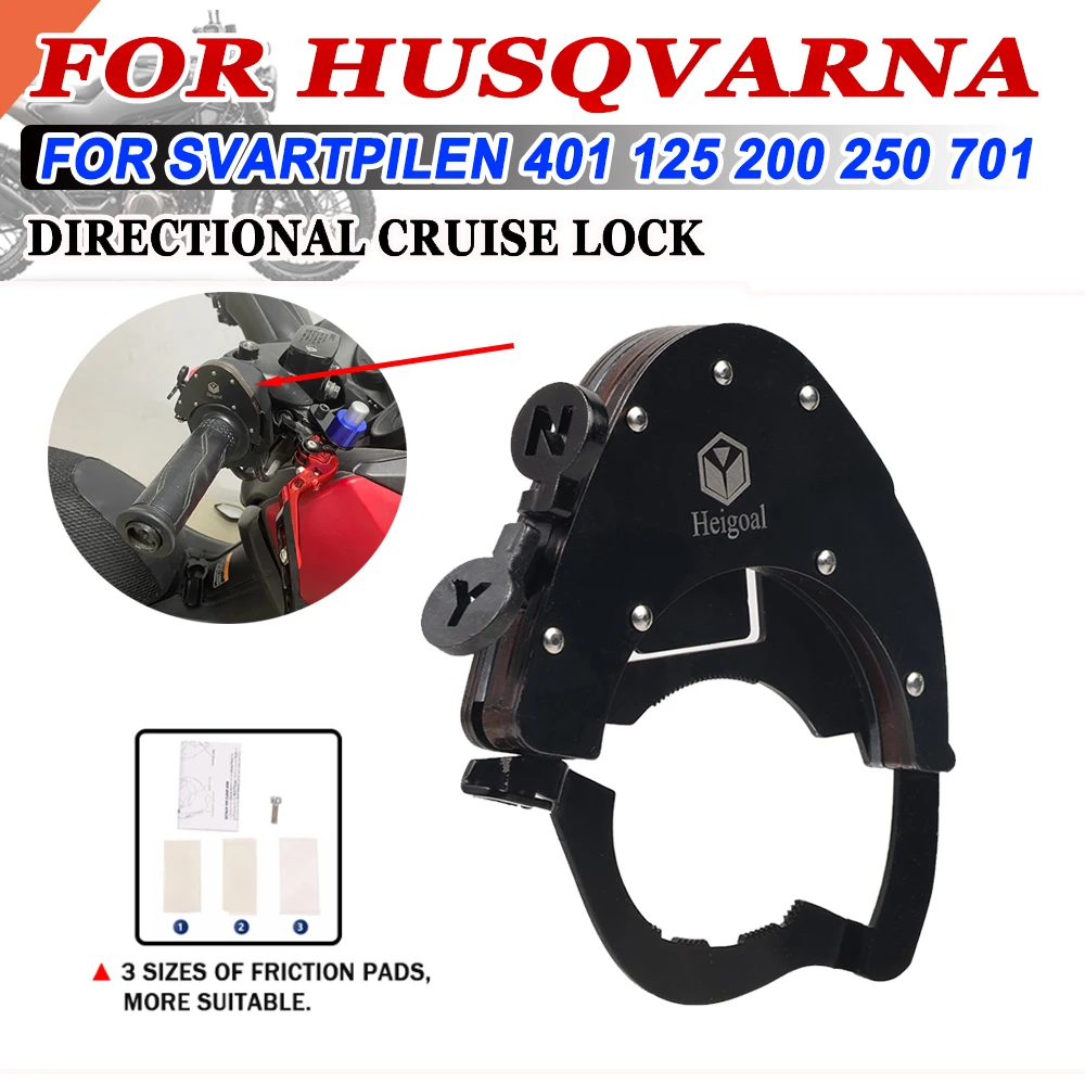 

Motorcycle Handlebar Throttle Lock Assist For Husqvarna SVARTPILEN 401 125 200 250 701 VITPILEN Cruise Control Accessories