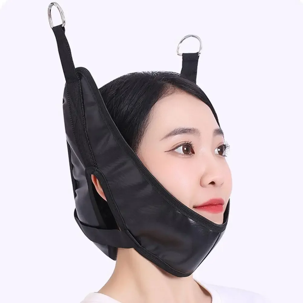 فوق الباب معلقة الرقبة الجر عدة وسادة حزام هدفين قابل للتعديل تصحيح عنق الرحم نقالة الظهر رئيس مدلك 2026 #4