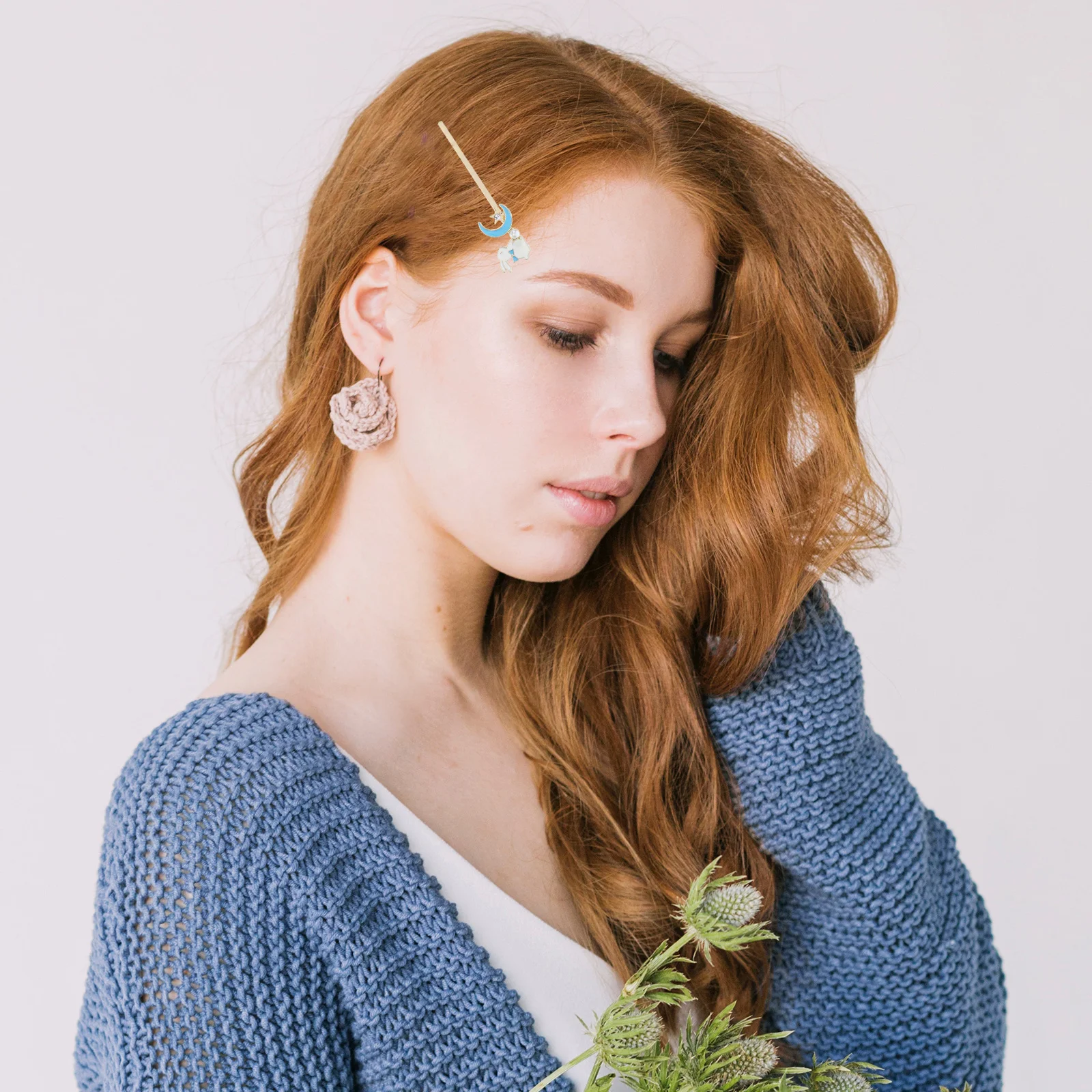 

6Pcs Easter Bunny Hair Clips Cute Bobby Pins for Women Daily Wear Special Events Bunny Hair Clip Bobby Clips for Women