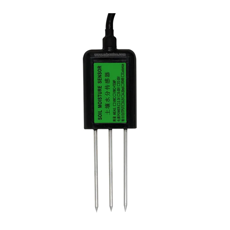 SenTec high-precision and sensitive sensor for online measuring soil humidity / temperature / conductivity(EC) / PH / NPK.