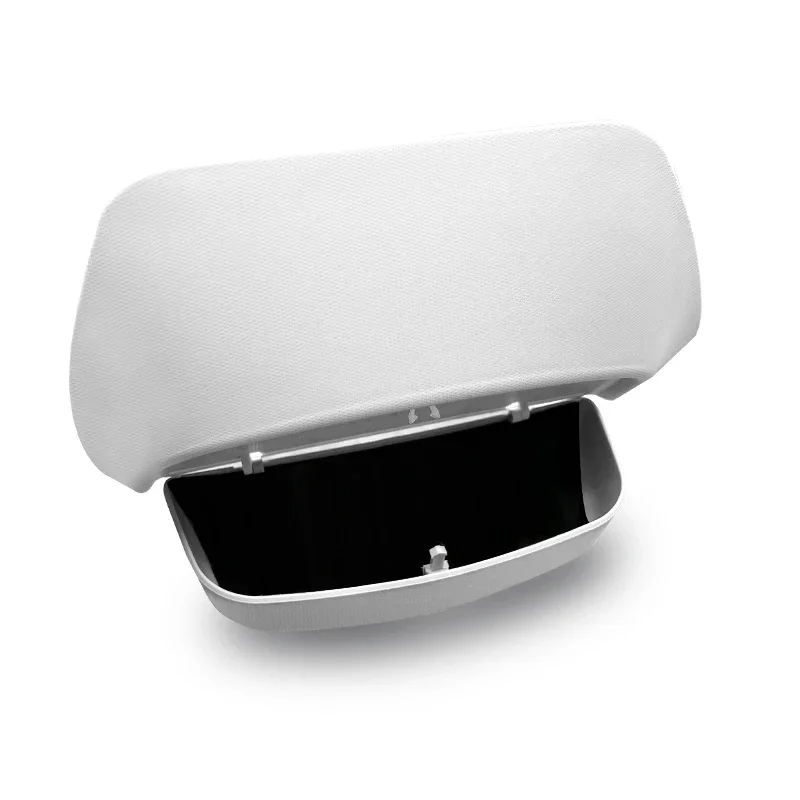 Car Glasses Box for Tesla Model 3 Y And 3+ Original Design Sunglass Sun Visor Clip Card Storage Modely New Model3+ Highland 2024