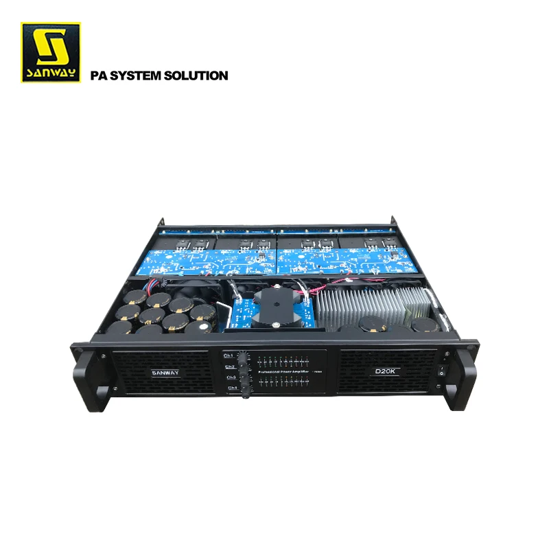 D20K FP20000 Class D Professional Power Amplifier for Subwoofer