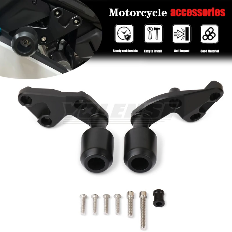 Motorrad-Sturzschutz Rahmen-Slider Verkleidungsschutz Crash-Pad-Protektor für CFMOTO 675SR-R 675SR 675 SR 675SRR 675NK