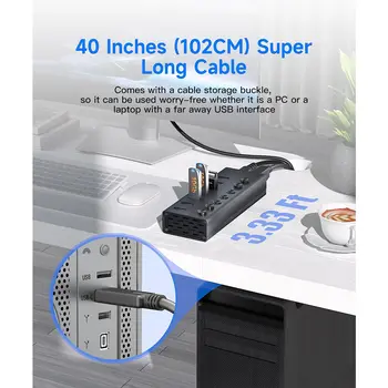 10 最佳銷售 USB 集線器 3.2 - №7