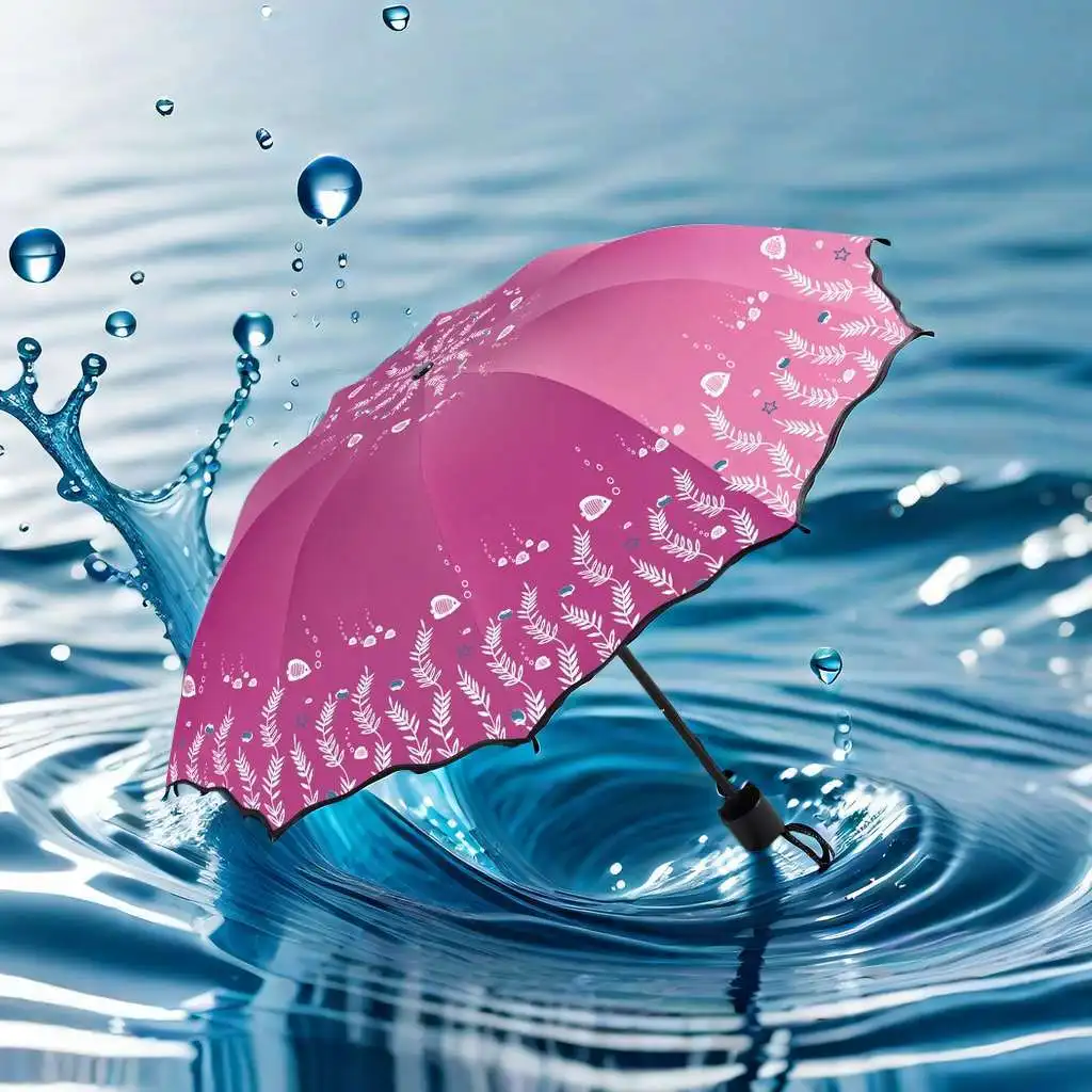 

Oversized Travel Umbrella Durable Rain Windproof 10 Ribs Durable Frame Folding Portable Sun and Rian Umbrella for Men Women