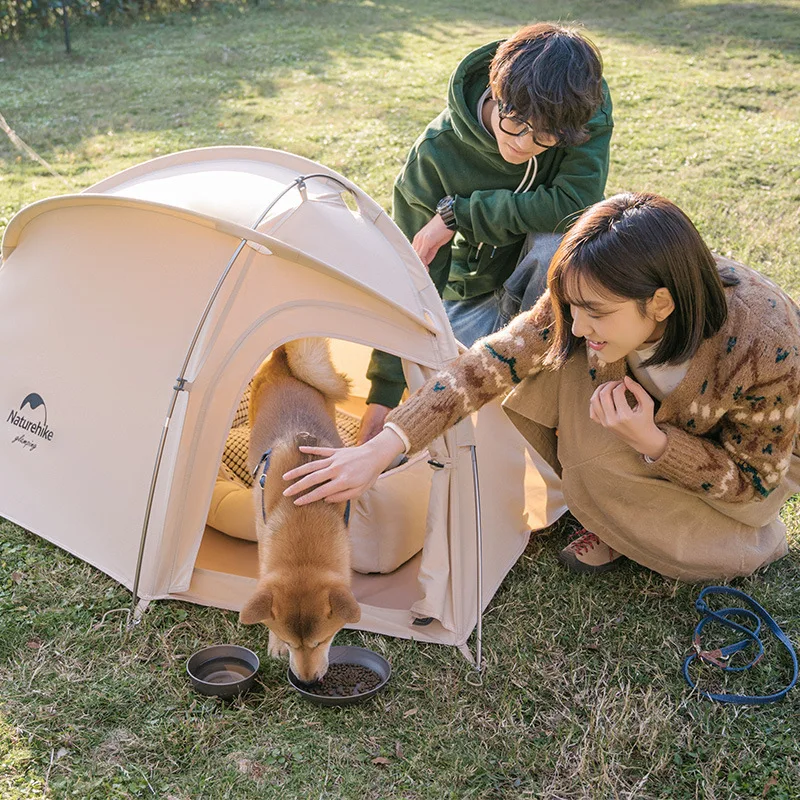 Naturehike Mini HIBY Pet Tent Portable Pet Camping Tent Breathable Cotton Cat Nest Dog Nest Outdoor Waterproof Camping Kennel