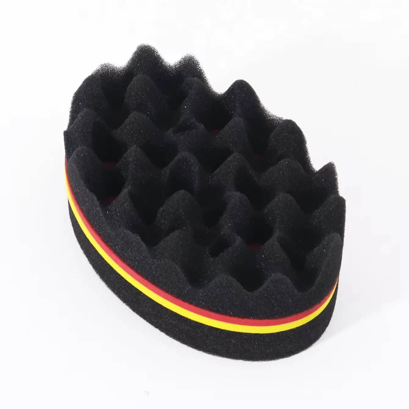 아프리칸 컬링 케어 도구 컬링 스펀지, 자연모, 아프리칸 컬링 웨이브 스타일링에 적합, 실제 모발 가발 전용