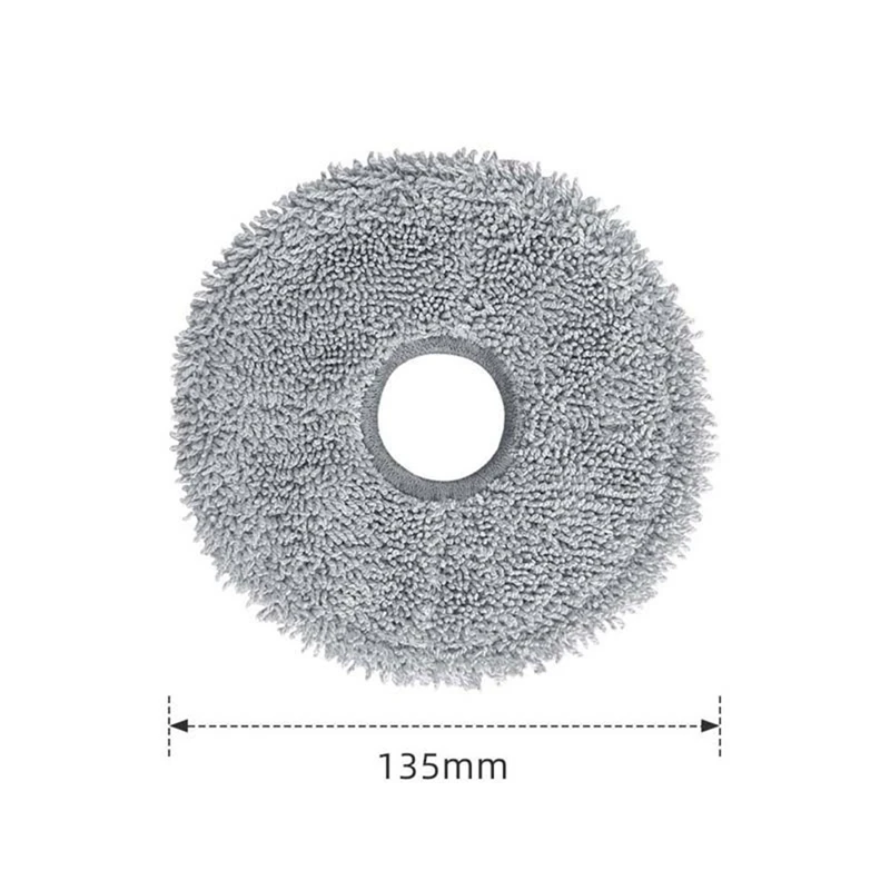 10Piece Parts Accessories For Dreame Bot L10 Prime / L10S Pro Robot Vacuum Cleaner Mop Cloth Rag Replacement Spare Parts