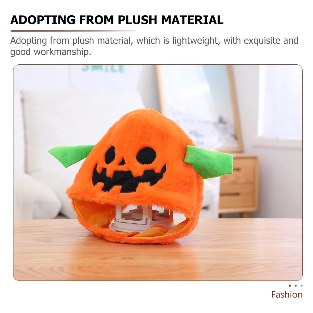 

Pumpkin Head Cover Decorative Hat Party Hats Adult Prop Cosplay Costume Headwear Festival Carnival Birthday Pumpkin Shape