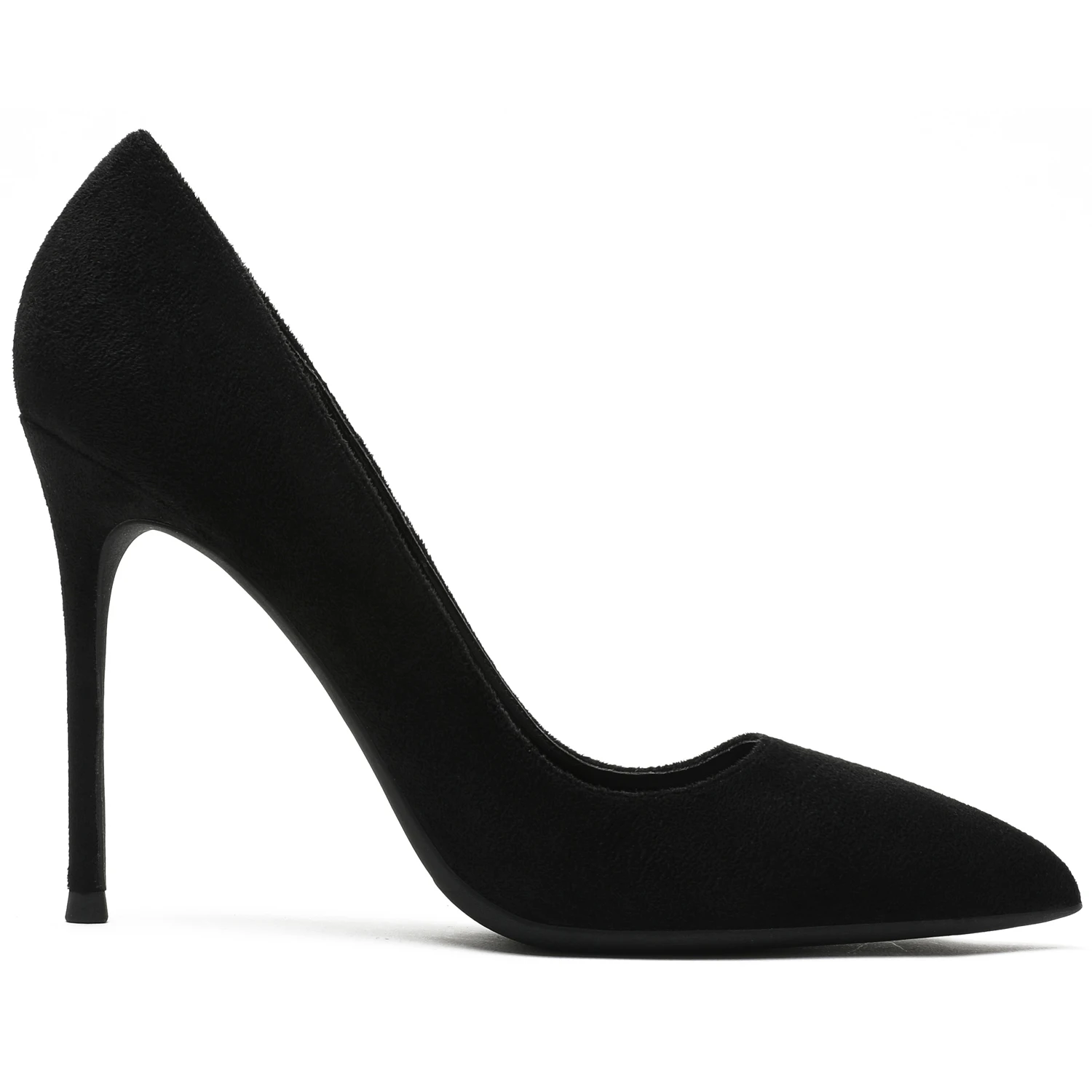 

【Measure your feet length before order】Suede Women Stiletto High Heel Pumps Pointed Toe Sexy Runway Fetish Dress Shoes 22-CHC-33