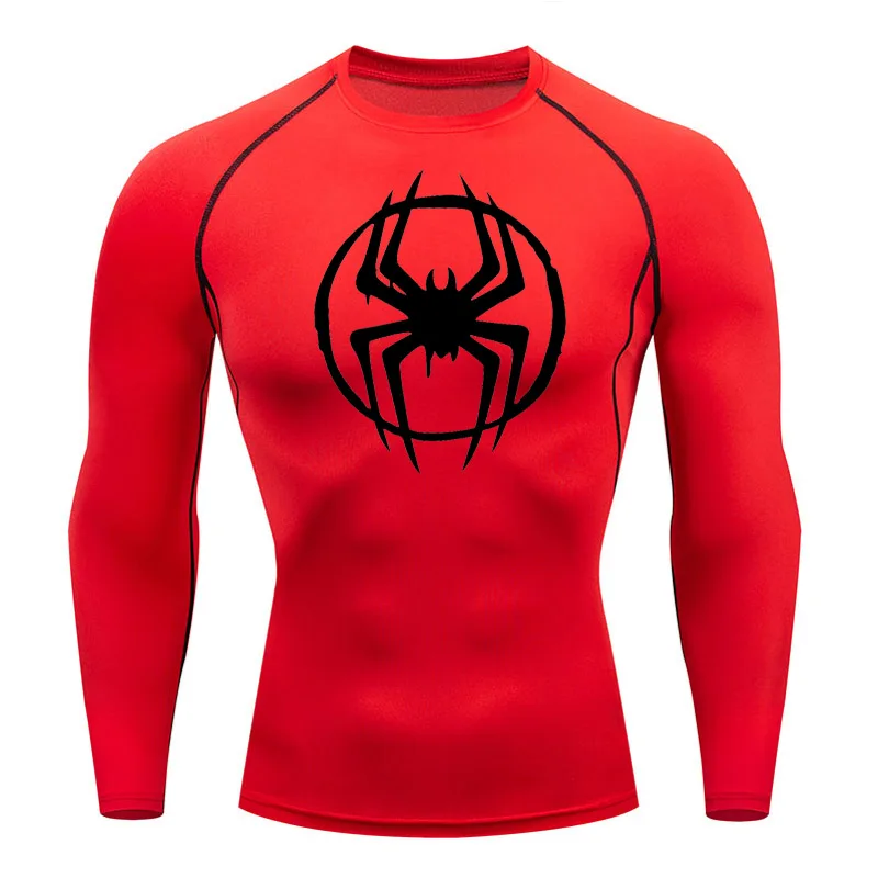 قميص ضغط Rashguard للرجال ، الملاكمة ، الجري الفانيلة ، اللياقة البدنية ، MMA ، BJJ الجوارب ، الملاكمة التايلاندية ، رياضة الصالة الرياضية ، ملابس العلامة التجارية