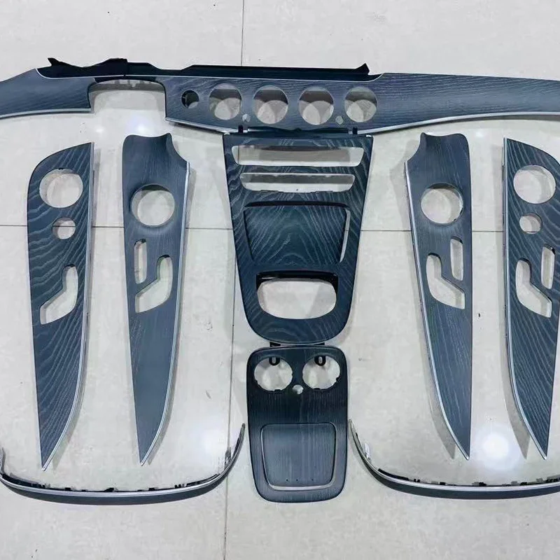 

OEM Armrest Box for W213 E Class Sedan & Wagon Ash Black Wood Interior Trim Kit for E260 E300 W238