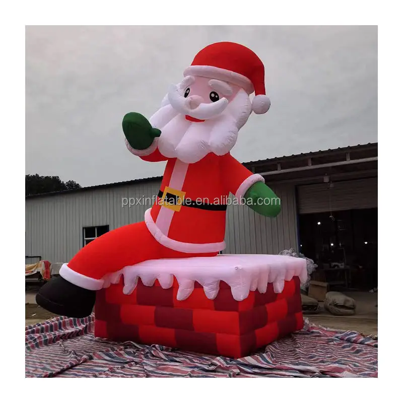 

Customized Large Outdoor Christmas Inflatable Decoration Inflatable Santa Claus