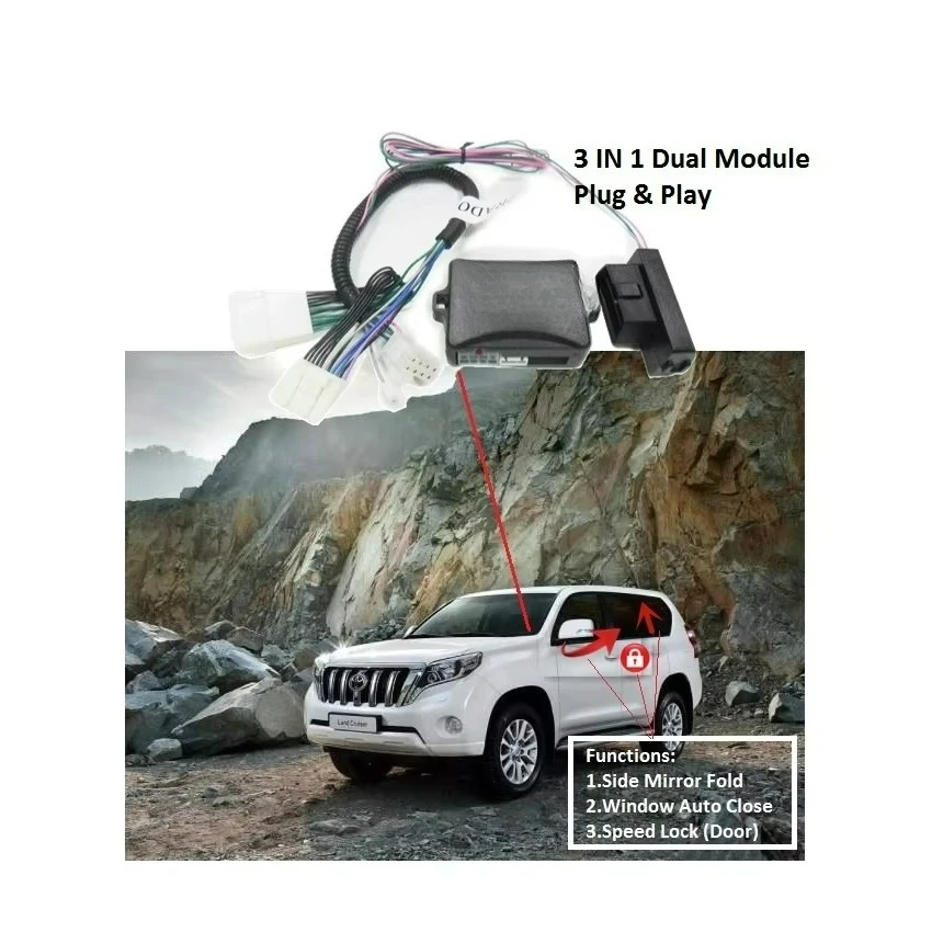 Directly Supplied by Factory Car Rearview Mirror Folding Module for Land Cruiser Prado 2010-2017
