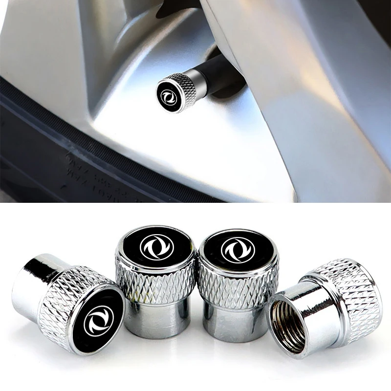 Car Wheel Tire Valve Cap For Dongfeng DFM Aeolus AX3 K01 AX5 580 H30 AX7 AX4 DFSK Glory 360 Cefiro MX6 S50 Stem Air Cap Covers
