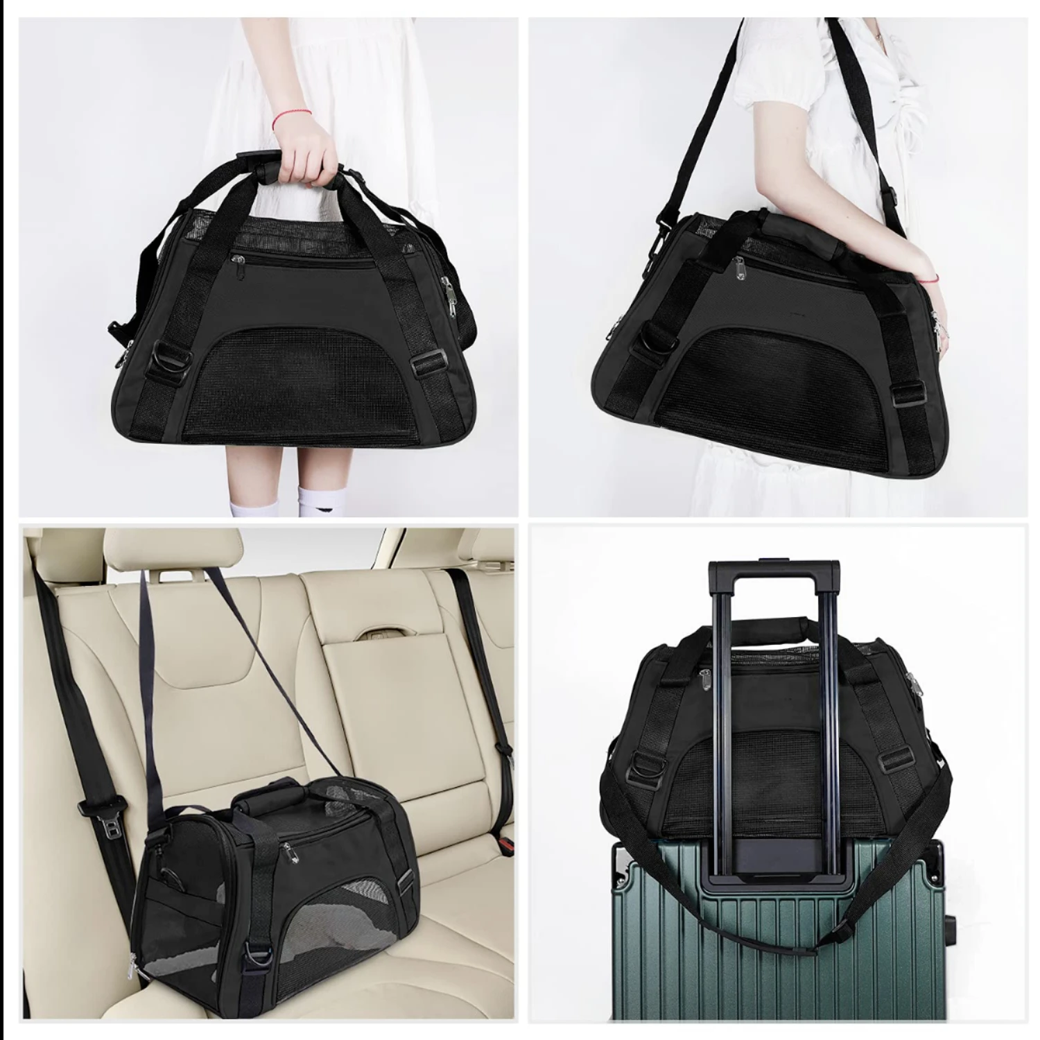 

Enhance your travel experience with this fashionable, ultra-comfortable, and convenient stylish durable tote bag - The perfect p
