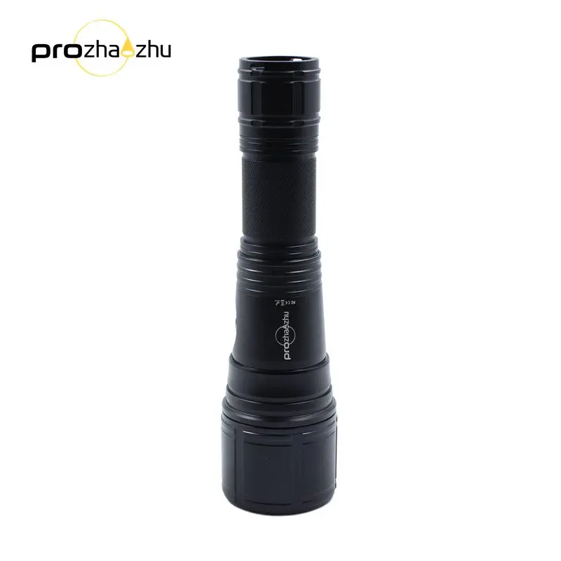 3000 Lumen IP68 100M Zoom Focus 26650 Rechargeable H-M-SOS Multifunction Aluminum Alloy Diving Flashlight