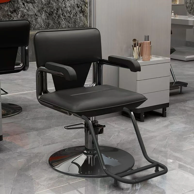 

Modern luxury lift rotating barber chair Commercial barber chairs salon chair hairdressing chairs for salon nails Furniture