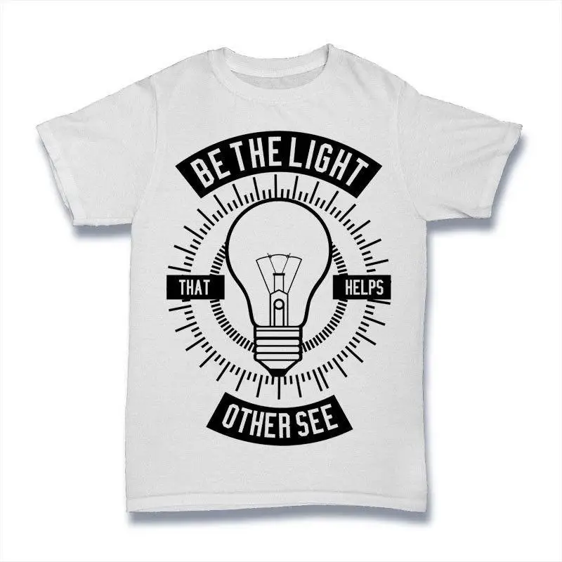 

Футболка Be The Light 100, хлопок премиум-класса, НОВИНКА
