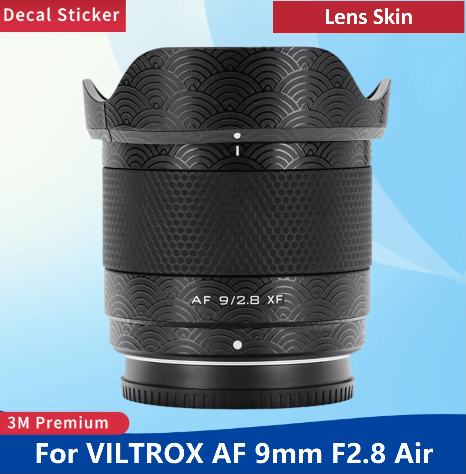 ل VILTROX AF 9 مللي متر F2.8 Airi XF عدسة ملصق واقية الجلد ملصق مائي فيلم المضادة للخدش حامي معطف ل Fujifilm X F جبل #2