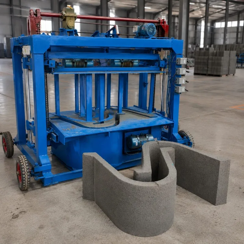 Mobile Block Making Machine Brick Molding Machine for Pavement Wall Blocks Brick Forming with Customized Solid Mold