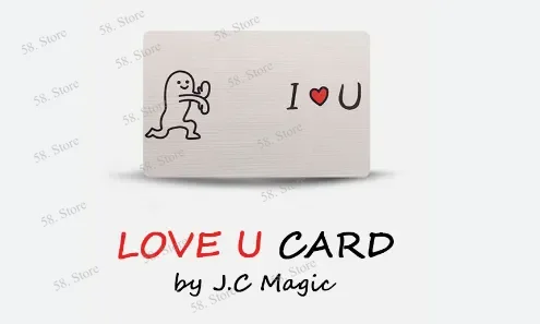 Love U Card By J.C Magic And 52magic Magic tricks ( 58 Store Download )