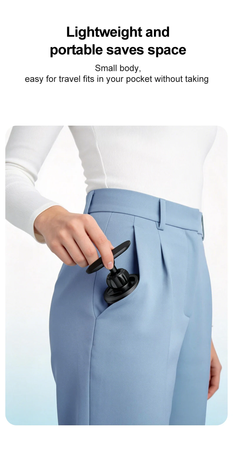 Magnetischer Telefonhalter & Zubehör für MagSafe Gym, Verstellbarer Magnet, Stoßfester Ständer für Auto-Handys, kompatibel mit iPhone Pro und Samsung – Detail 8