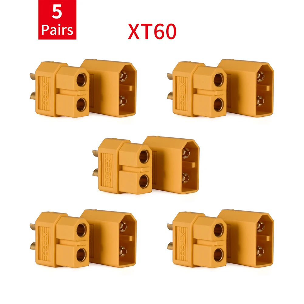 9IMOD 5/10pairs XT60 XT30 XT90 T-plug Male Female Bullet Connectors Amass XT30U XT60H XT90 T Plug Deans for RC Lipo Battery