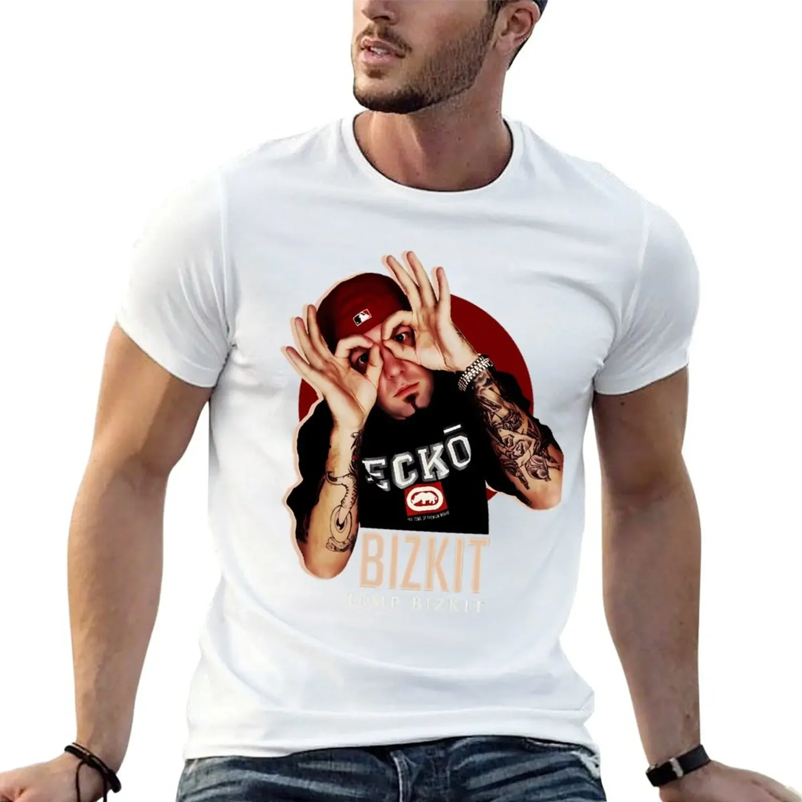 Bizkit limp bizkit T-shirt customs plus size tops animal prinfor boys mens graphic t-shirts