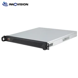 Compact 1U 420MM Depth  Rackmount Server Chassis Support Install Max 12x9.6