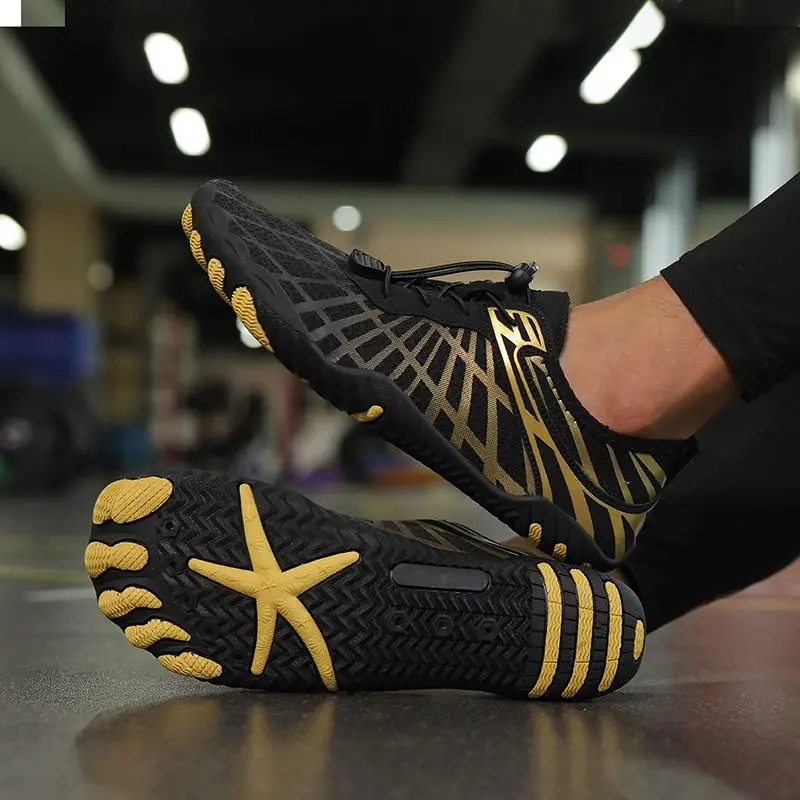 Unisex Barefoot Water Shoes Anti-Slip Quick-Drying Outdoor Beach Upstream Wading Swimming Shoe Sneakers Shoes For Women Men